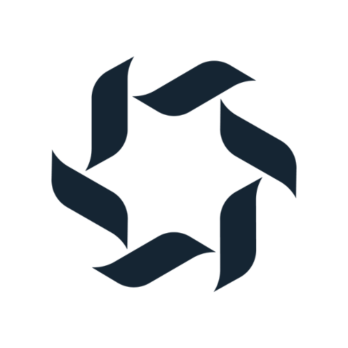 HYDRO symbol in navy on white background